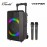 Vinnfier Tango 600 WMV Portable Trolley Wireless Speaker with Dual Mic 9555 6372...