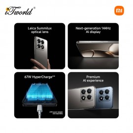 Xiaomi 14T 12+256GB - Titan Black